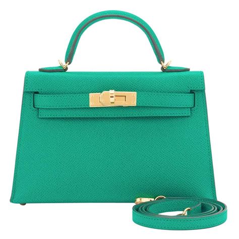 hermes mini kelly vert jade|hermes mini kelly handbag.